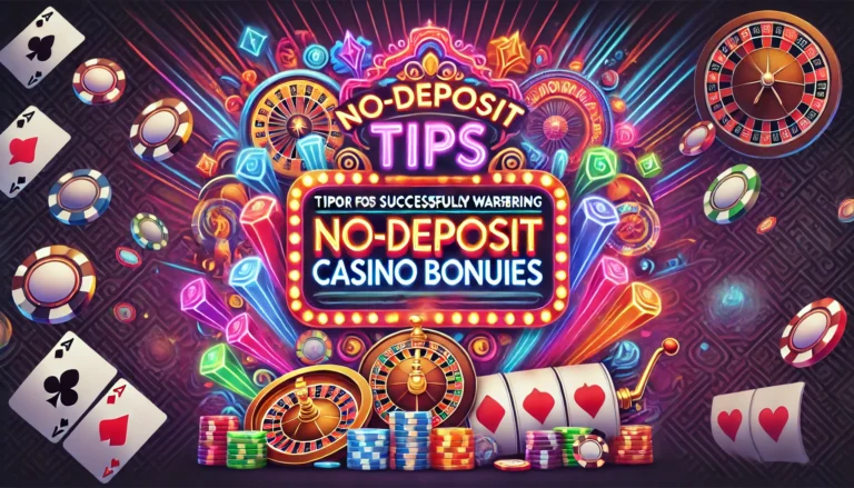 Tips for Successfully Wagering No-Deposit Casino Bonuses
